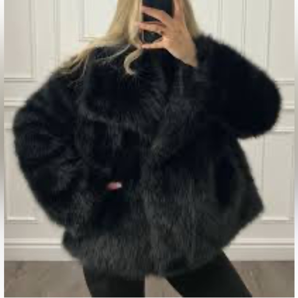 ShopEvelynne Black Teddy Jacket